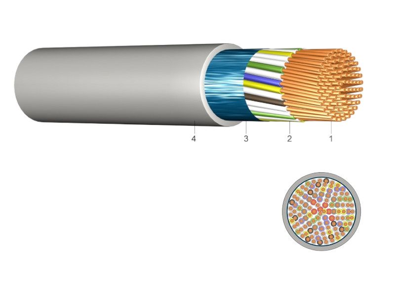 KABL J-Y (St)-Y 1x2x0,60+0,40mm UNAL