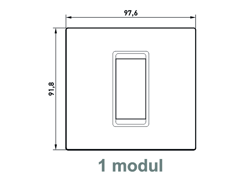 70101.0E EXP MASKA 1M BASIC BELA CRNI NOSAČ