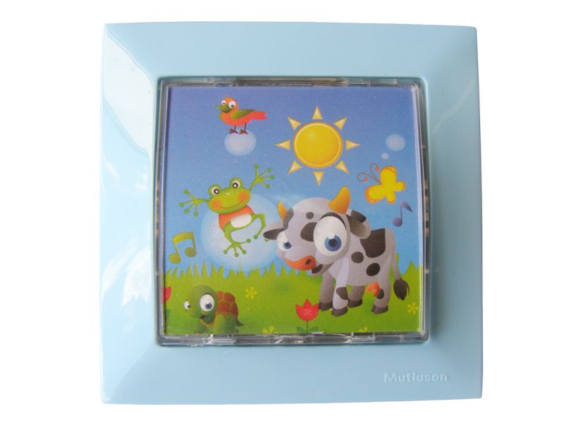 MUTLUSAN KIDS PREKIDAČ BLUE - COW