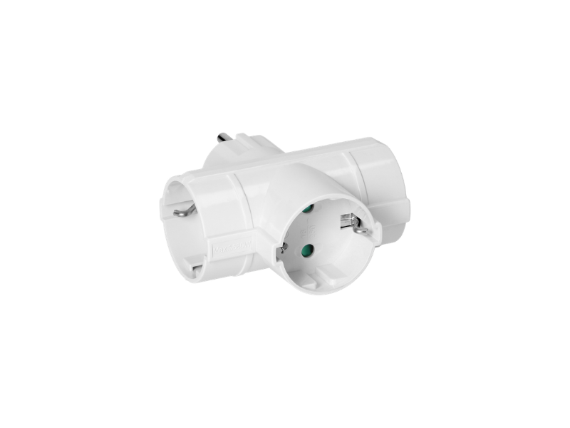 RAZVODNIK TROSTRUKI ,,T,, BELI,3x2P+E OR-AE-13184(GS)