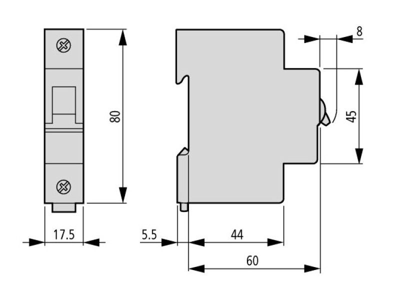 AUTOMATSKI OSIGURAČ EATON 1P PL6 B 32A 286524