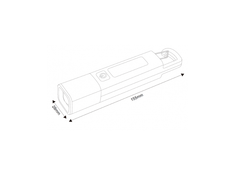 BATERIJSKA LED LAMPA PUNJIVA  4W 6500K YS-51034