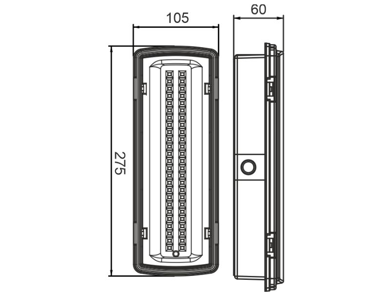 PANIK LAMPA LED 24 507L24 SOLED 7,4V 1000mAh IP65  2,4W