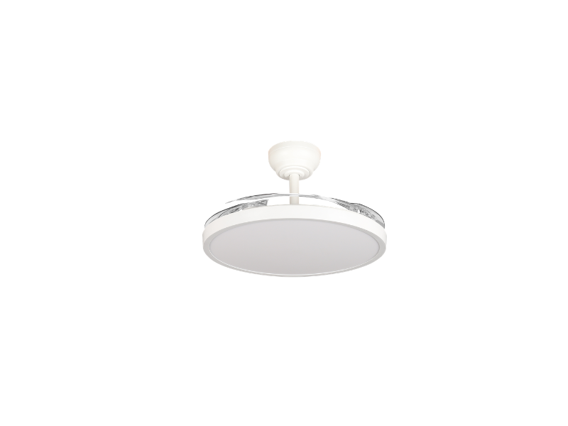 PLAFONSKI VENTILATOR SA LED SVETLOM 30W,BELA,IB01-WH