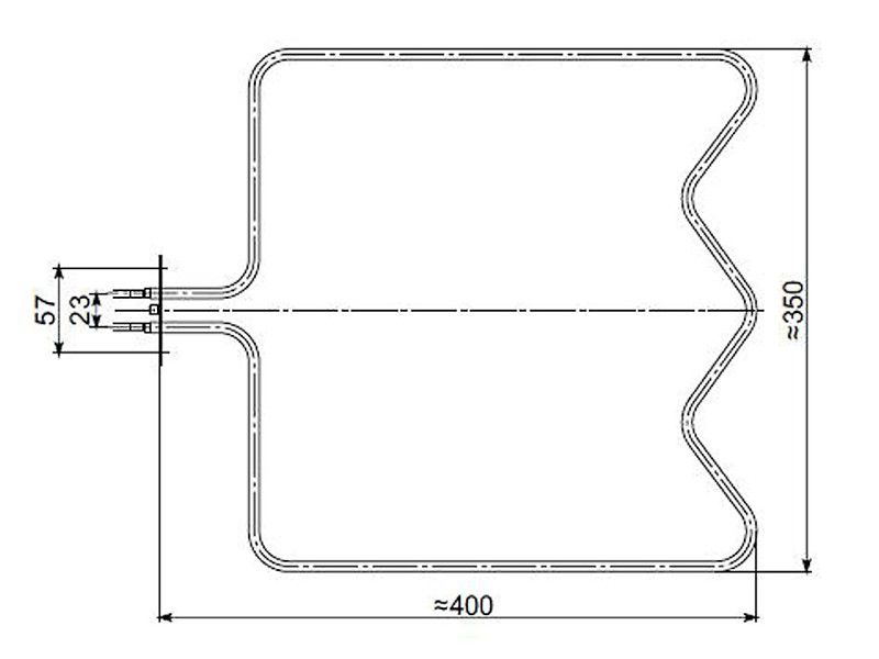 GREJAČ RERNE BEKO 1300W S-4060