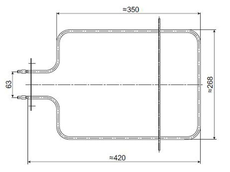 GREJAČ RERNE GORENJE 1100W "P"S-4003